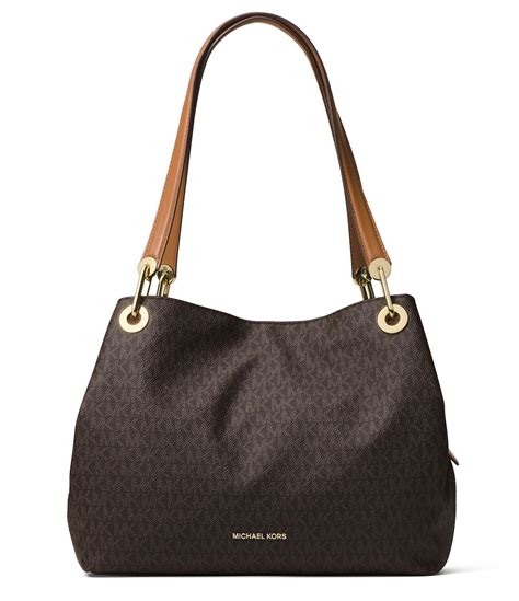 michael kors tasche raven braun large k & oe|michael kors official website.